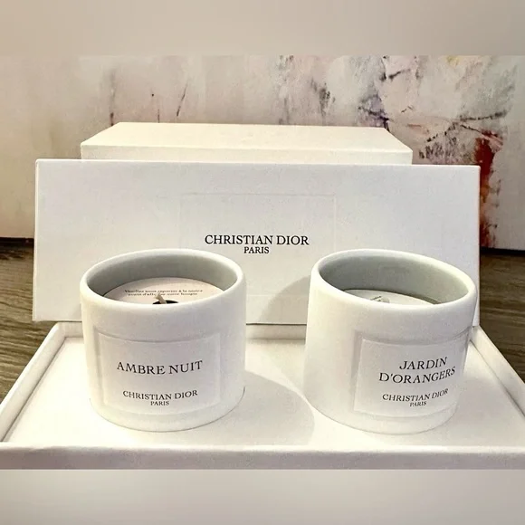 ❌SOLD❌NEW Christian Dior Collection Prive Amber Nuit Jardin de Orange  Set - Picture 9 of 12